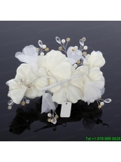 Pure Imitation Pearls Wedding Hair Flower for Summer