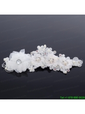 Simple Hairpins Imitation Pearls Birdcage Veils in White