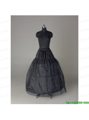 Unique Organza Ball Gown Floor-length Black Petticoat