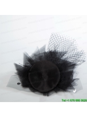 White Rhinestone Tulle Hair Ornament for Women