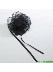 White Sash Organza Wedding Fascinators for Summer