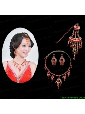 Alloy With Clear Rhinestone Ladies' Jewelry Sets