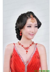 Alloy With Clear Rhinestone Ladies' Jewelry Sets