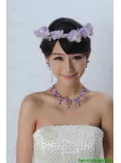 Alloy With Imitation Pearl Ladies' Jewelry Sets
