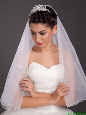 Beautiful Alloy Tiara With Rhinestones Decorate