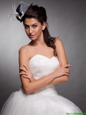 Black Headpieces Net Yarn Fascinators
