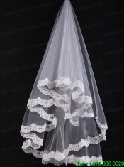 Bridal Veil With Lace On Sale