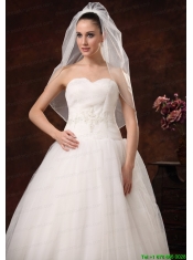 Cheap Drop Tulle Bridal Veils For Wedding