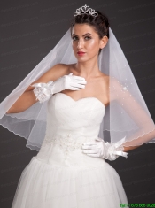 Chic Sweetheart Shaped Tiara With Beading Decorates