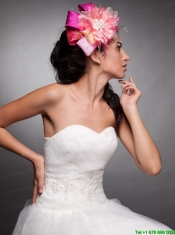 Colorful Beaded Hand Made Flowers Headpieces
