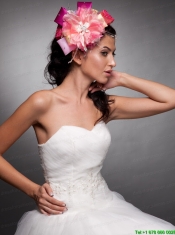 Colorful Beaded Hand Made Flowers Headpieces