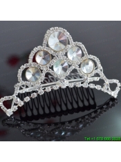 Custom Made Tiara With Beaded Decorate