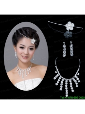 Dazzling Alloy With Rhinestone Women's Jewelry Sets