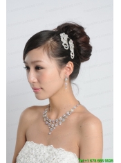 Dignified Colorful Imitation Pearl Jewelry Set Including Necklace Earring