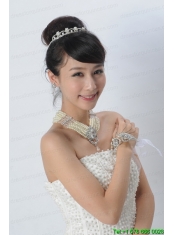 Elegant Alloy With Pearl/Rhinestone Women's Jewelry Sets
