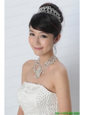 Elegant Alloy With Rhinestone Crystal Ladies' Jewelry Sets