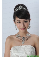 Elegant Alloy With Rhinestone Ladies' Jewelry Sets