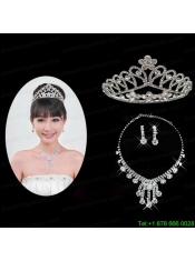 Elegant Alloy With Rhinestone Ladies' Jewelry Sets