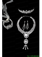 Elegant Alloy With Rhinestone Ladies' Jewelry Sets