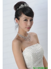 Elegant Alloy With Rhinestone Ladies' Jewelry Sets