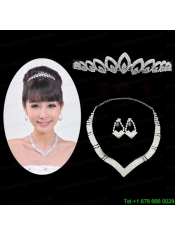 Elegant Alloy With Rhinestone Ladies' wedding Jewelry Sets