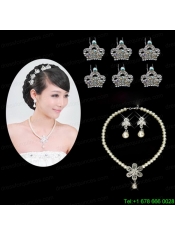 Elegant Alloy/Rhinestones With Imitation Pearls Women's Jewelry