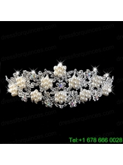 Exclusive Imitation Pear With Alloy Wedding Tiara