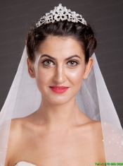 Exclusive Tiara With Beading Accents