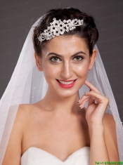 Fabulous Alloy Tiara With Rhinestone Decorates