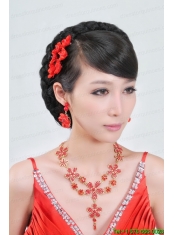 Fashional Alloy With Rhinestone Ladies' Jewelry Sets