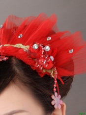 Feather Lovely Beaded Fascinators For Wedding Party