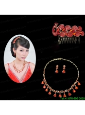 Gorgeous Alloy With Rhinestone Ladies' Jewelry Sets