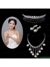 Gorgeous Alloy With Rhinestone Ladies' Jewelry Sets