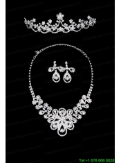 Gorgeous Alloy With Rhinestone Ladies' Jewelry Sets