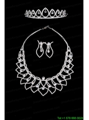 Gorgeous Alloy With Rhinestone Ladies' Jewelry Sets