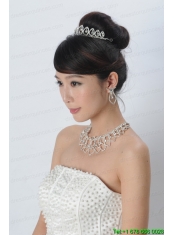 Gorgeous Alloy With Rhinestone Ladies' Jewelry Sets