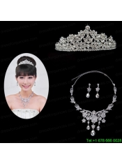 Gorgeous Alloy With Rhinestone Ladies' Jewelry Sets