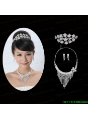 Gorgeous Alloy With Rhinestone Ladies' Jewelry Sets