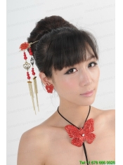 Gorgeous Red Vintage Style Alloy Ladies' Jewelry Sets