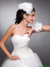 Headpieces Organza and Taffeta Wedding Bridal Wrist Corsage