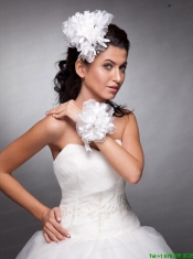 Headpieces Organza and Taffeta Wedding Bridal Wrist Corsage