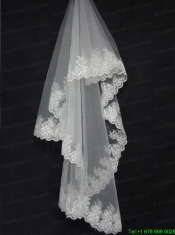 Lace Decorate The Bridal Veil On Sale