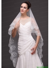 Lace Popular Tulle Bridal Veil For Wedding