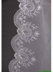 Lace Popular Tulle Bridal Veil For Wedding