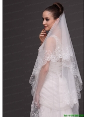 Lace Popular Tulle Bridal Veil For Wedding