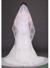 Lace Tulle Fashionable Bridal Veil For Wedding