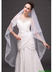 Lace Tulle Fashionable Bridal Veil For Wedding