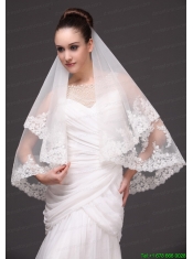 Lace Tulle Popular Bridal Veils For Wedding