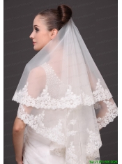 Lace Tulle Popular Bridal Veils For Wedding