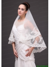Lace Tulle Popular Bridal Veils For Wedding